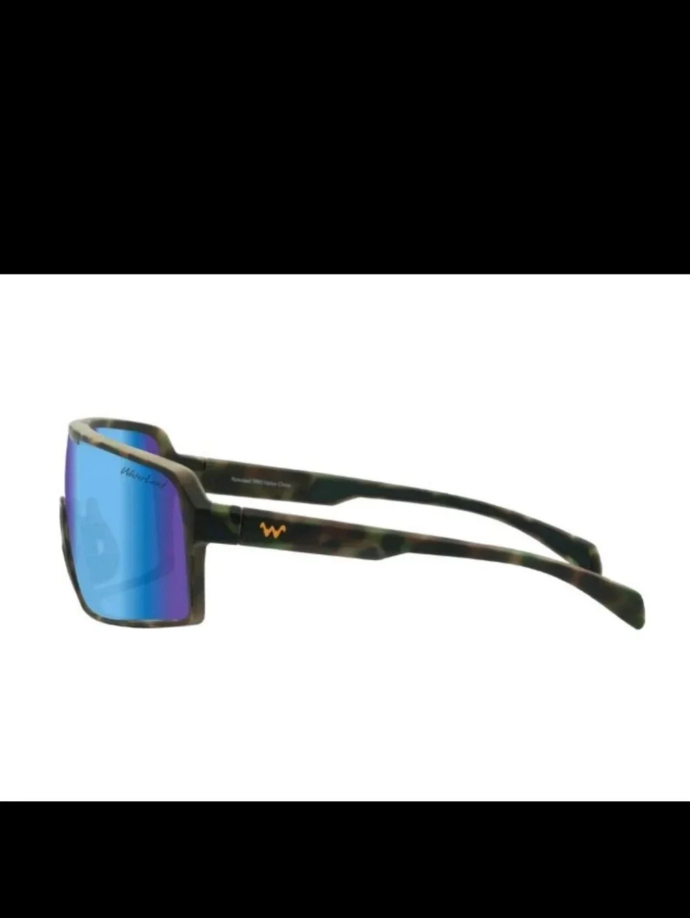 6thSense WaterLand Catchem WaterWood Ice Blue Mirror Polarized Sunglasses NIB